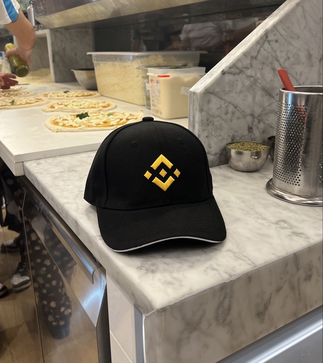 #Binance and pizza.

The perfect duo.