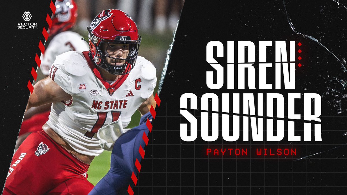 Canes's tweet image. The @ACCFootball Defensive Player of the Year gets us going on the Siren tonight 🚨