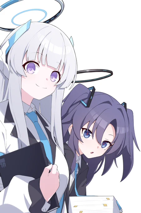 #ブルーアーカイブ #早瀬ユウカ #生塩ノア 