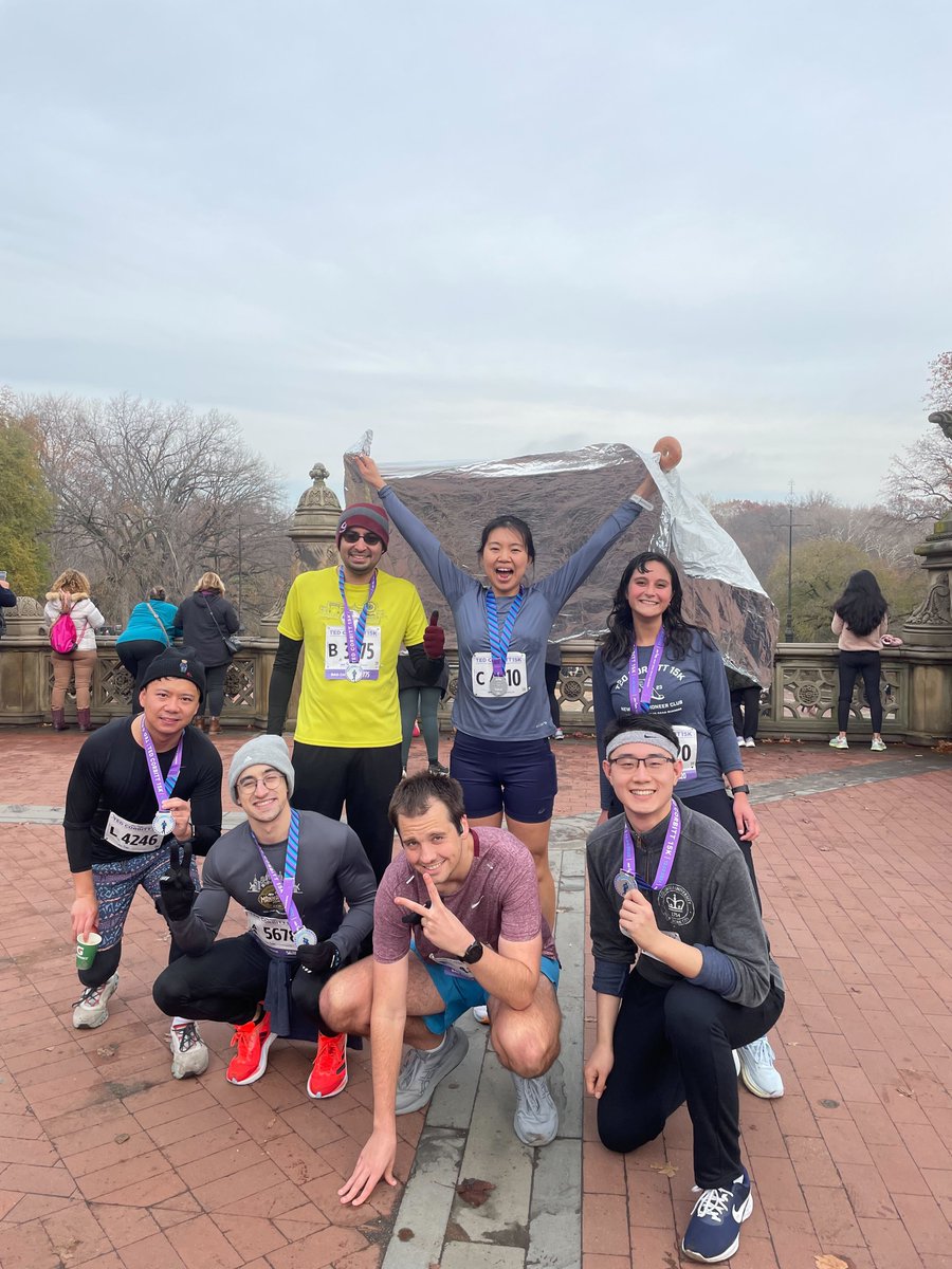 LeoYuhaoJin's tweet photo. Nice 15K run at central park! Great job everyone from ZI athletic club @ZuckermanBrain. https://t.co/EOjGiRbJga
