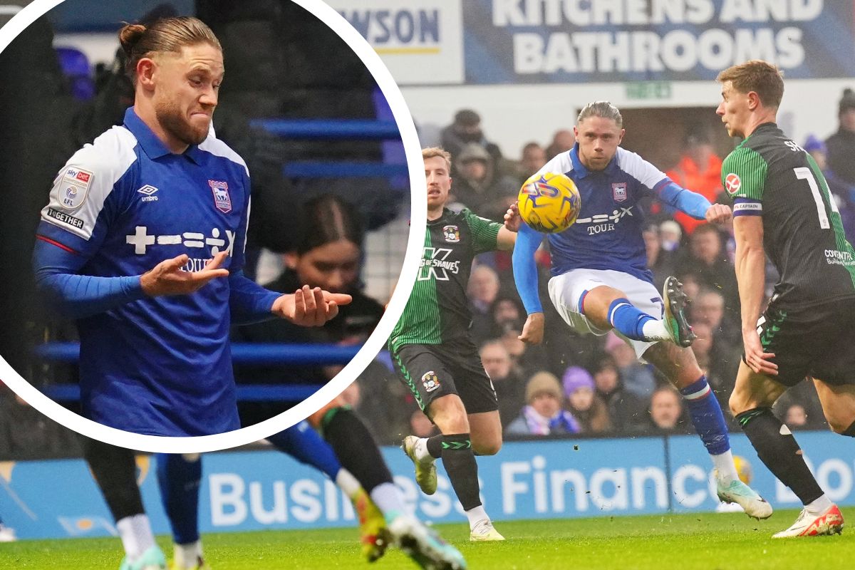'The boss hammered me for not using my left!'

Here's what <a href="/wesley__burns/">Wes Burns</a> had to say after his outrageous outside of the boot finish in #itfc's 2-1 home win against Coventry this afternoon ↪️eadt.co.uk/sport/23964305…