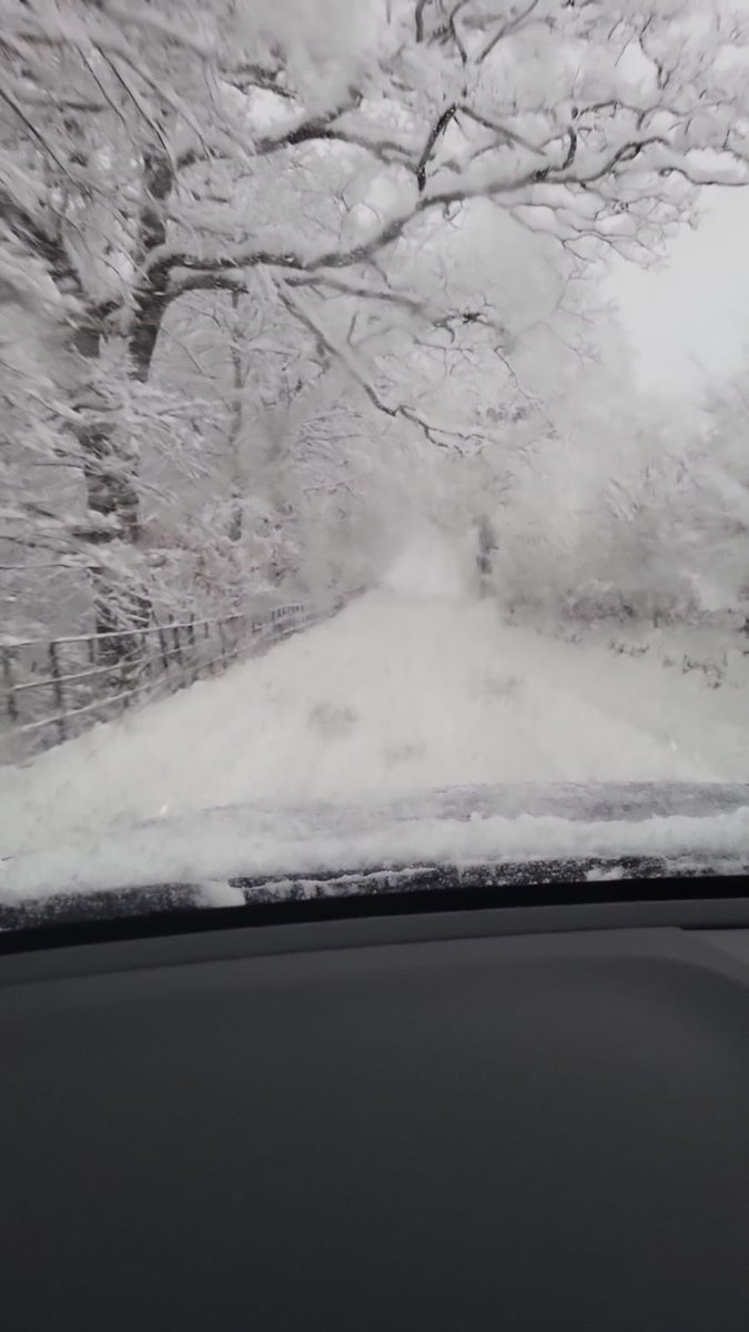 Perhaps a drive to the Lake District today wasn’t the best suggestion 🤔🤔