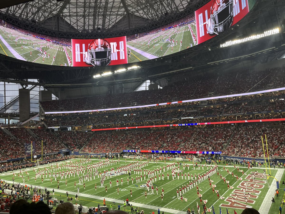 Getting ready for the SEC Championship game! <a href="/SECFootbaII/">SEC Football</a>