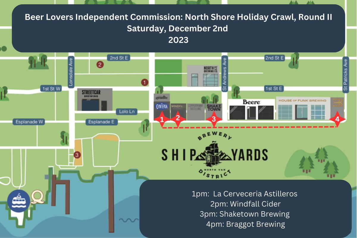 North Shore Holiday Crawl! 🎄🎅❄️