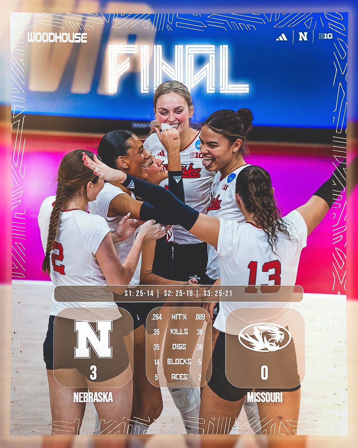 Nebraska women's volleyball online