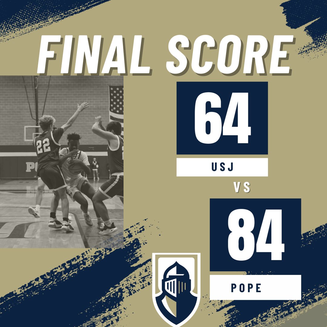 JPII Mens Basketball Team (@jpiimbb) on Twitter photo We move to 7-0 after a good win from an up-and-coming <a href="/usjbruins/">USJ Bruins</a> basketball team. Thanks for taking the drive up and safe travels back tonight. <a href="/FredBailey1k/">Fred</a> led us with 23 points.
<a href="/kamdendays2025/">Kamden Days</a> 18pts
<a href="/AntonioW05/">Antonio Wilkerson</a> 14 pts
<a href="/BlaneBorum21/">Blane Borum</a> 12 pts
<a href="/TreyPearson_2/">Trey Pearson</a> 6pts We move to 7-0 after a good win from an up-and-coming <a href="/usjbruins/">USJ Bruins</a> basketball team. Thanks for taking the drive up and safe travels back tonight. <a href="/FredBailey1k/">Fred</a> led us with 23 points.
<a href="/kamdendays2025/">Kamden Days</a> 18pts
<a href="/AntonioW05/">Antonio Wilkerson</a> 14 pts
<a href="/BlaneBorum21/">Blane Borum</a> 12 pts
<a href="/TreyPearson_2/">Trey Pearson</a> 6pts