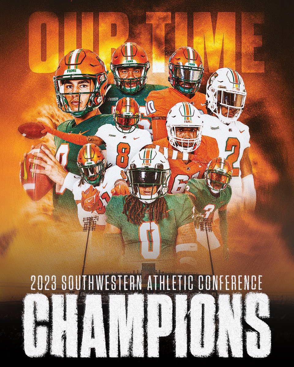 WHO RUNS THE SWAC? THEM RATTLUHS!

The Rattlers are the 2023 SWAC Champions!

#FAMU | #Rattlers | #OurTime