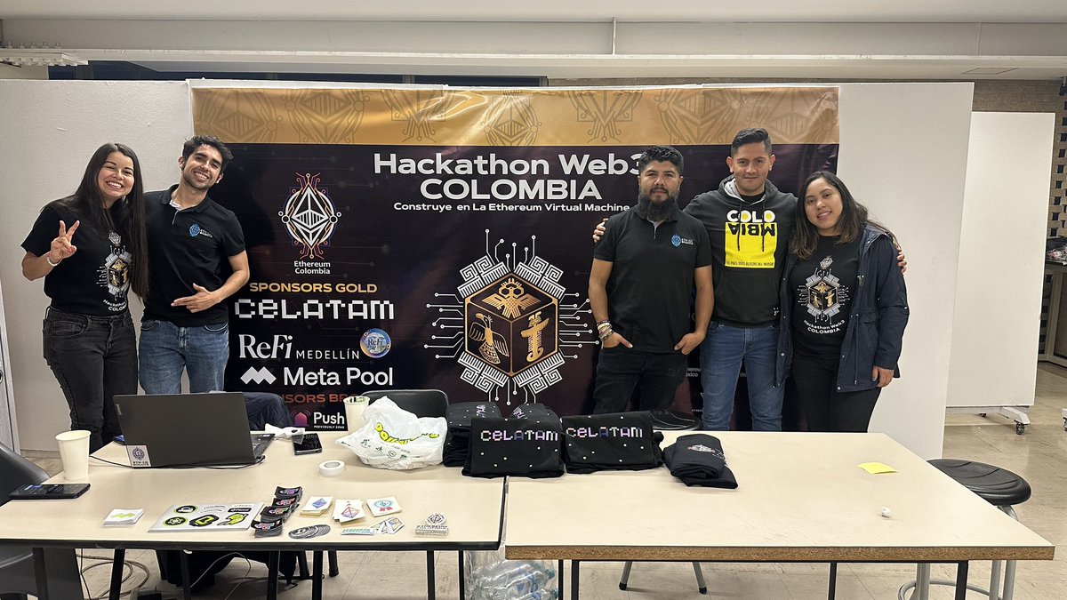 Colombia es tierra de hackers 🔥

Gran iniciativa de <a href="/EthColombia/">Ethereum Colombia</a> que reúne a varios protocolos aliados y es modalidad híbrida.

Por más builders de Latam 🥂