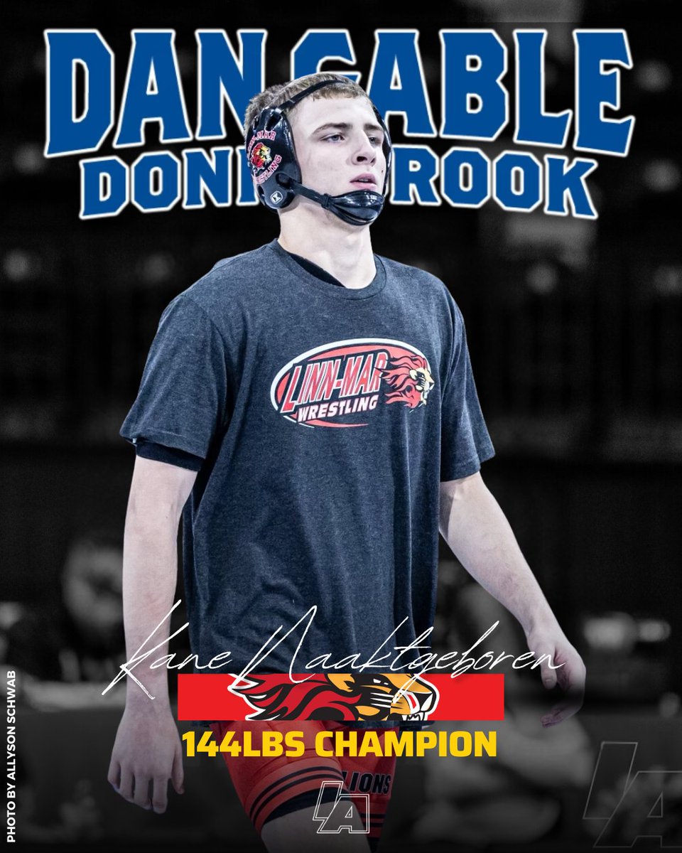 Naak picks up a Donnybrook title for the 🔴and ⚫️ <a href="/Linnmarwrestlin/">Linn-Mar Wrestling</a> 

#IAhswr