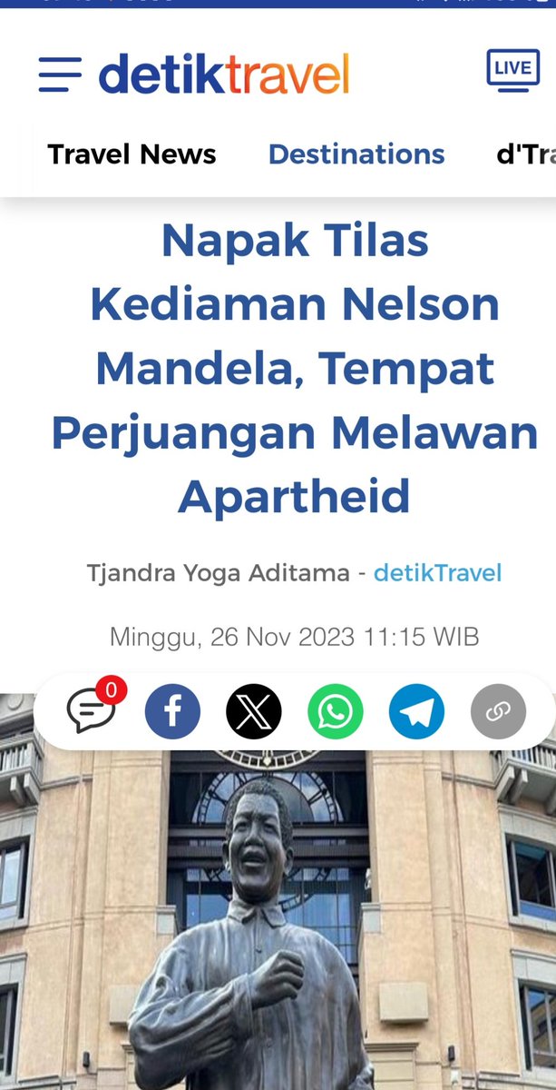 Tjandra Yoga Aditama (@tjandraaditama_) on Twitter photo travel.detik.com/international-…
<a href="/blogdokter/">dokterMade</a>
<a href="/dokterparu/">一三一两 𝕏 🫁 🎮</a>
<a href="/SouthAfrica/">Visit South Africa</a>
<a href="/NelsonMandela/">NelsonMandela</a>
<a href="/Medicine_UI/">FKUI</a>
<a href="/yarsi_u/">Yarsi University</a>
<a href="/detikcom/">detikcom</a> travel.detik.com/international-…
<a href="/blogdokter/">dokterMade</a>
<a href="/dokterparu/">一三一两 𝕏 🫁 🎮</a>
<a href="/SouthAfrica/">Visit South Africa</a>
<a href="/NelsonMandela/">NelsonMandela</a>
<a href="/Medicine_UI/">FKUI</a>
<a href="/yarsi_u/">Yarsi University</a>
<a href="/detikcom/">detikcom</a>