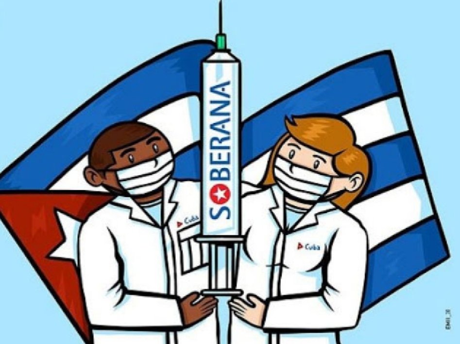 Tan Soberana como la misma patria 🇨🇺, más que una vacuna 💉 es un país #CubaPorLaVida