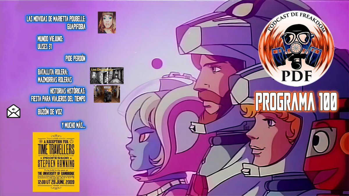 Ha llevado su tiempo pero por fin hemos alcanzado el programa número 100 del podcast de Freakdom. Podemos poner la muesca de "nuevo logro desbloqueado".
😉👌