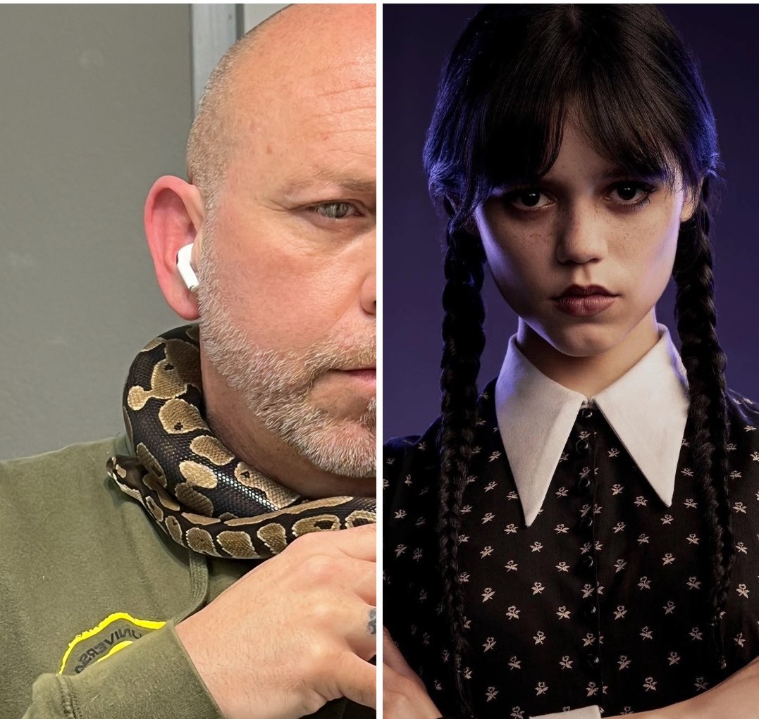 ChiefSexton's tweet image. My Wednesday doesn’t really look like the other one 🤔