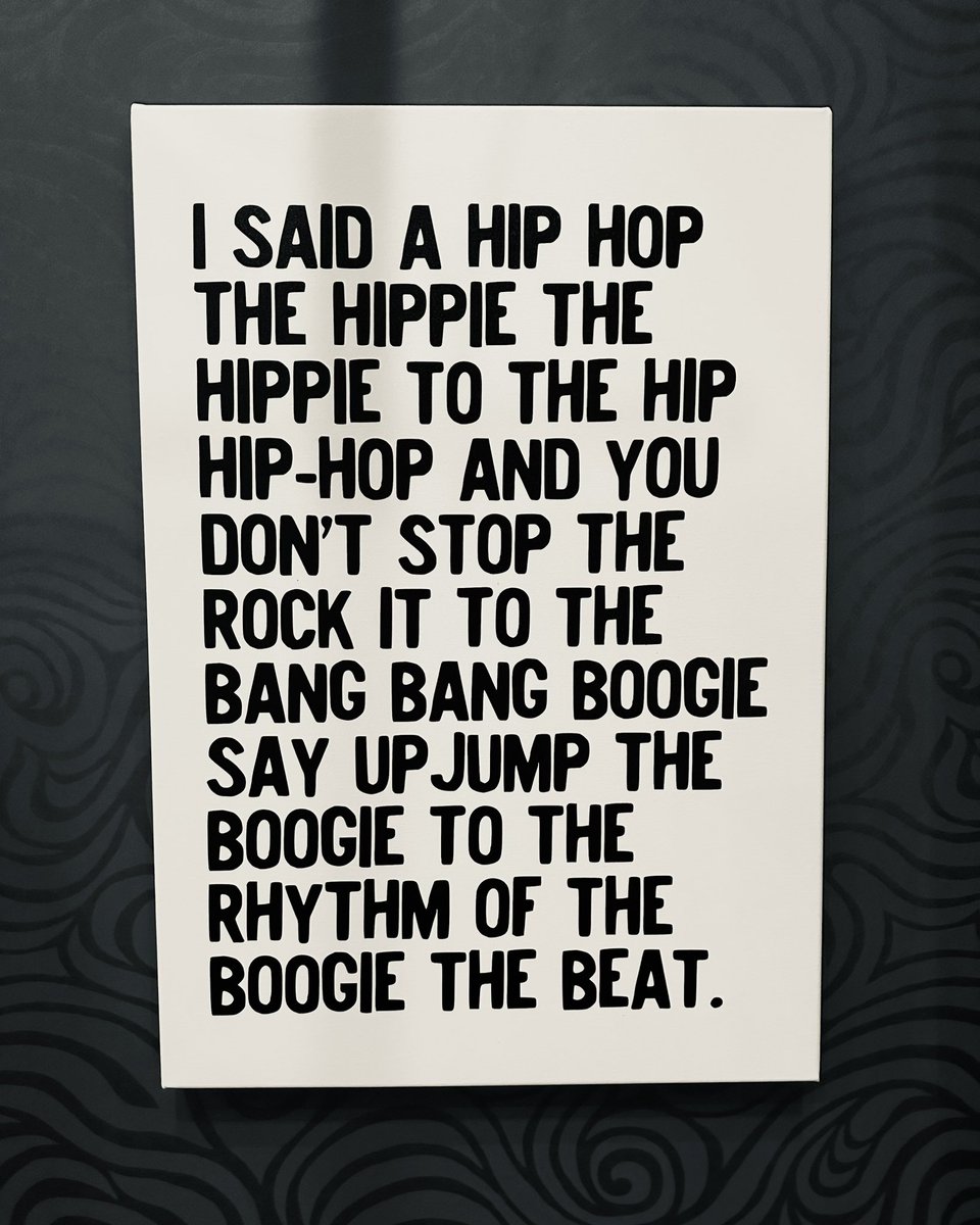 shugholmes's tweet photo. When you’ve grown up with hip-hop as your life’s soundtrack, it’s just how you roll. #HipHop50 #1970s #fortheculture #one❤️ https://t.co/EUu1KueGGn