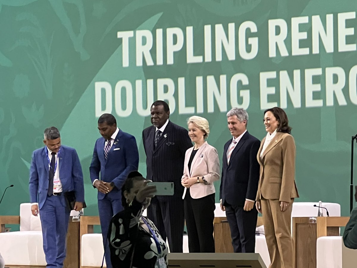 Sarav Arunachalam (@picai) on Twitter photo Energy transition accelerator at #COP28UAE . 117 countries committing to triple #renewableenergy and double #energyefficiency by 2030 +1 when Mexico joined in the middle of the summit Energy transition accelerator at #COP28UAE . 117 countries committing to triple #renewableenergy and double #energyefficiency by 2030 +1 when Mexico joined in the middle of the summit