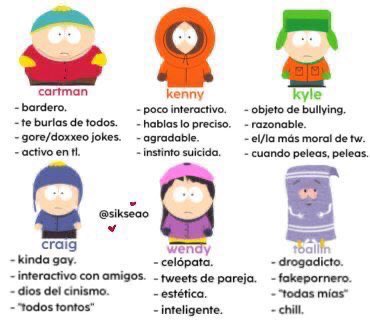 . Y les digo cual son