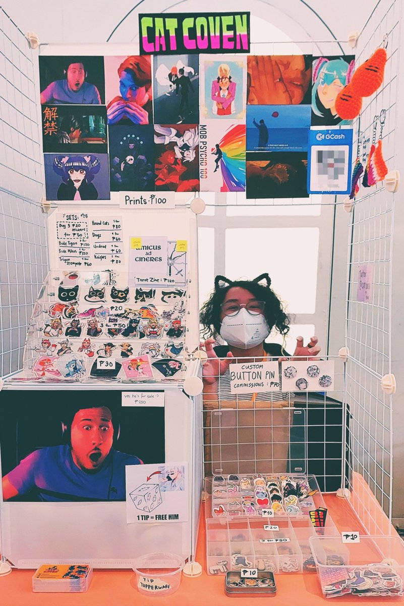CATC0VEN's tweet photo. We are nyow at @arttocartph Table 162! 💥 Come visit us here at Centris~ 🎄🎁 https://t.co/oYZuZqOYNL