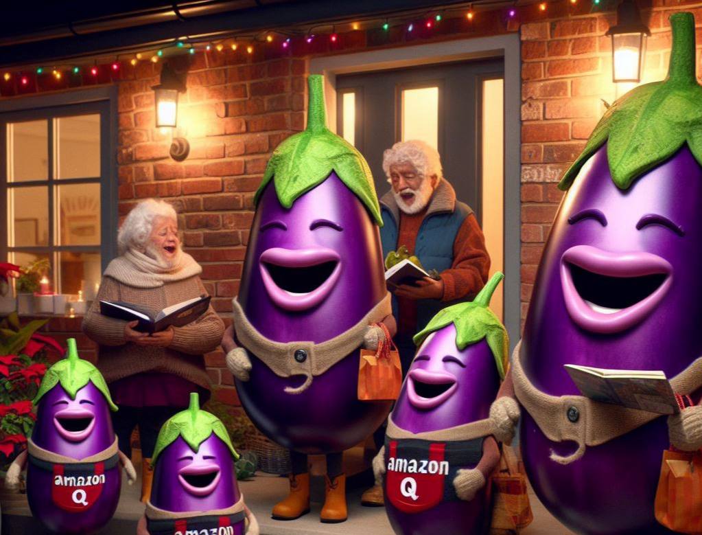 soso_cryptoo's tweet image. Soon al the eggplants wil have a good Christmas after the eggplant rocket landed on planet eggplant #amazonQ 
#jeffbezoz