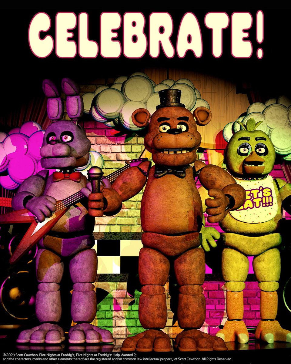 Estreia de 'Five Nights At Freddy's' domina bilheterias dos