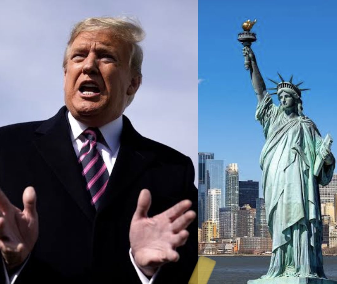 OccupyDemocrats's tweet photo. Donald Trump just declared that he thinks that he “can win” in New York in 2024. Any New Yorkers care to respond!? 

Drop your response below 👇 and retweet this to make sure that it reaches EVERY New Yorker! https://t.co/LrWCX6SkvO
