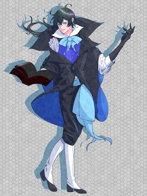 ヴァニタスの手記/ヴァニタス #illustration #VanitasNoCarte #Vanitas #イラスト #冬の創作クラスタフォロー祭り #ヴァニタスの手記 #ヴァニタス  ポーズ: