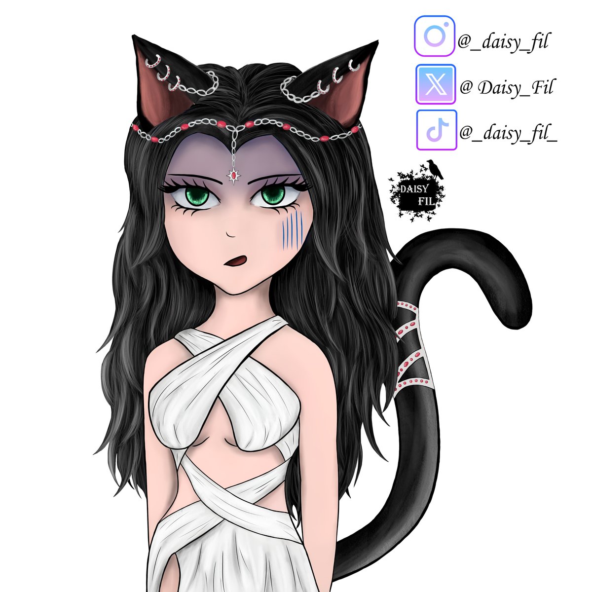 Daisy_Fil's tweet photo. I finished sticker! 🥳 I add it soon on #twitch and you also can use she in Telegram by link https://t.co/flqtBfNey0 

#Twitch忘年会 #sticker #twitchsticker #Telegramsticker #art #kemonomimi https://t.co/eeJbKlRnrj