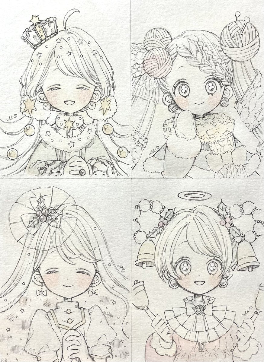 お品書きの原画キーホルダーとドローイングの価格に訂正をさせてください…💦
原画キーホルダー→2500円
ドローイング→5000円
よろしくお願いいたします…!