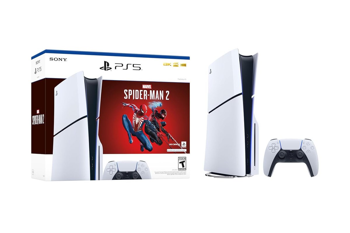 BuildSkilled's tweet photo. PlayStation 5 Console - Marvel’s Spider-Man 2 Bundle (slim) https://t.co/0ps9beZTTB
#GamingLaptop #PCGaming #LaptopGamer #GamingSetup #GamingCommunity #GameOnLaptop #LaptopGamingLife #PlayHard #GameInStyle #DigitalGaming #AD #HighFPSGaming #LaptopGamingExperience https://t.co/Le2T0dsbw0
