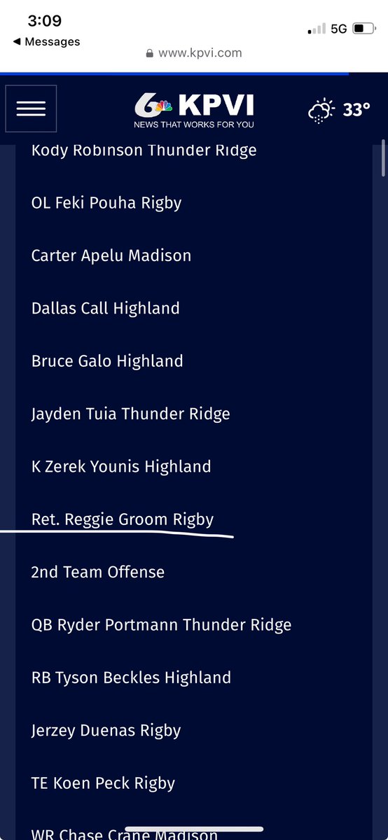 Super grateful to be named East Idaho Conference first team Safety and First team Returner! 
@RHSTrojanFB <a href="/ScottThiessen15/">Coach Scott Thiessen</a> <a href="/Rundatheball/">Josh Runda</a> <a href="/PrepRedzoneID/">Prep Redzone Idaho</a> <a href="/NickFarman55/">Nick Farman M.S.</a> <a href="/coachrberry/">Rick Berry</a> <a href="/gnduff/">Grant Duff</a>