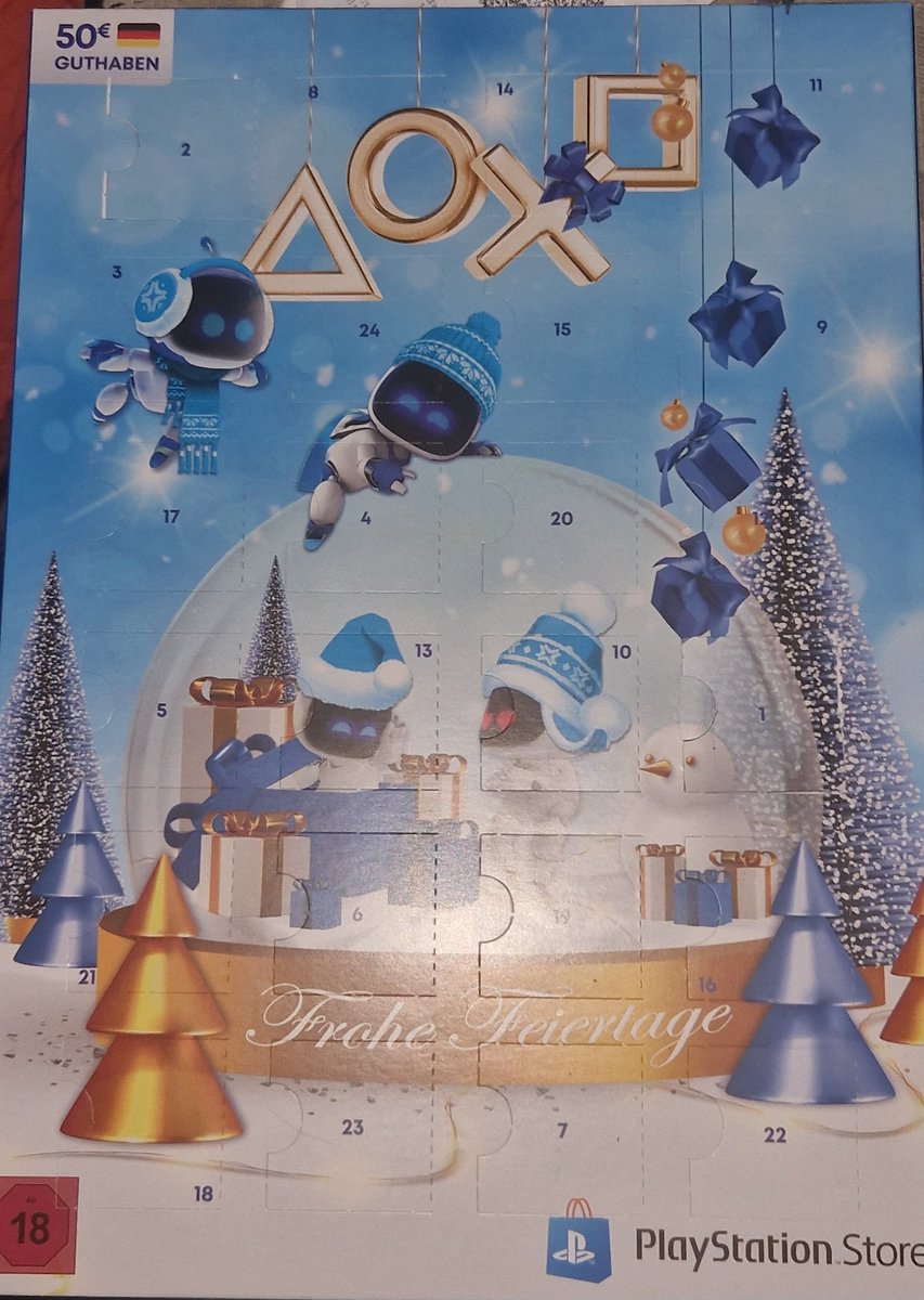 JasontimH's tweet photo. @HeyStani PlayStation Adventkalender mit genommen zu meiner neuen ps5 https://t.co/VtzbWN43lr