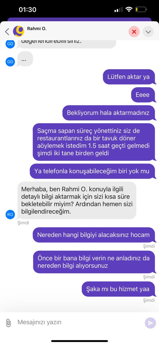 ertokk's tweet photo. Şaka gibisiniz @getir @getirdestek https://t.co/j5vbaxVunD