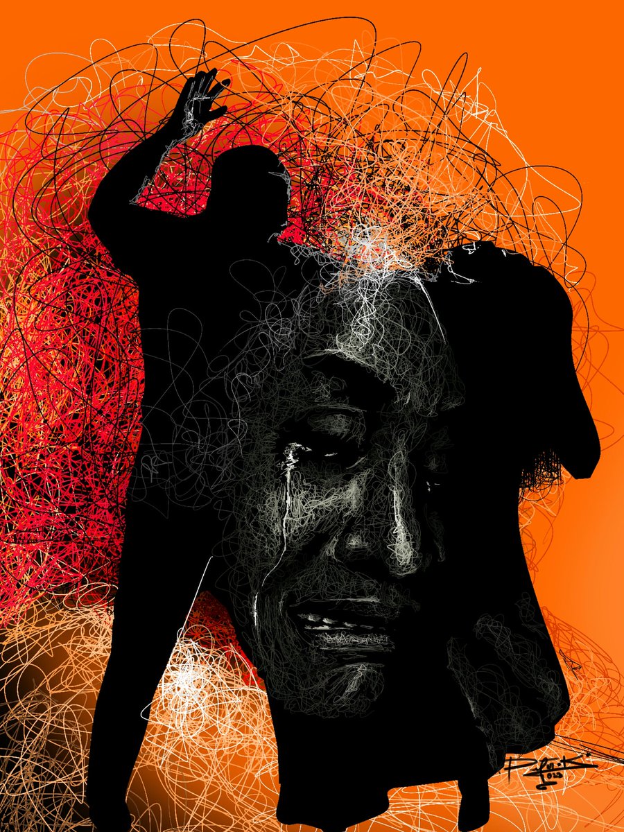 Lorsq vs harcelez ou diffamez qlqu'un e, non seulement vs lui manquez de respect, mais vs vs insultez égalemnt. les #VBG sont des actes commis par une personne qui ne se respecte pratiquement pas. Respectez-vous en respectant les autres #16Days #artForpeace #artpeterkamale