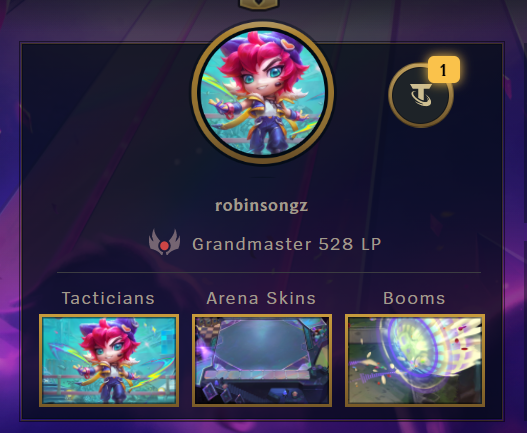 League of Legends GRANDMASTER Account 281 skins