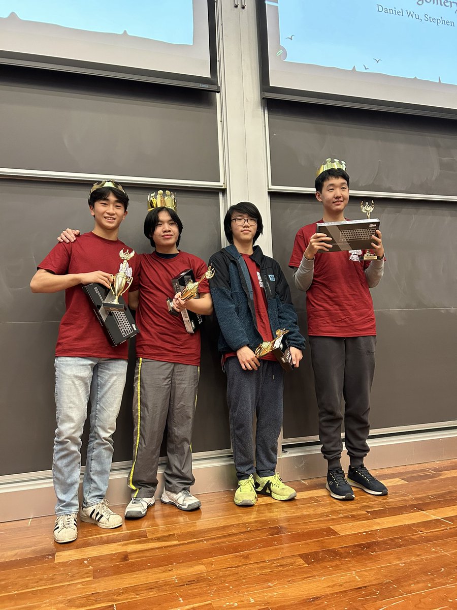 Congratulations to MBHS computer Team for their first place win at the University of Pennsylvania PClassic competition today! <a href="/blairmagnet/">Blair Magnet</a> @blairprincipal
