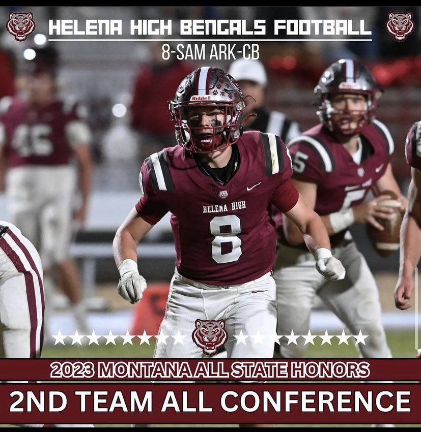 Very blessed to be named Honorable mention all-state CB and 2nd team all-conference CB!
Thank you God! #AGTG