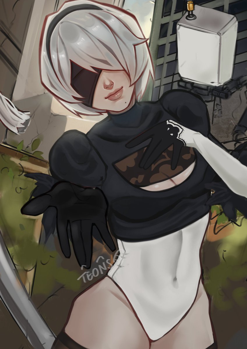 Teons_'s tweet image. 2B is so bad😳🤍

#artgallery #procreate #NieRAutomata #2B #art #digitalart #artmoots #moots