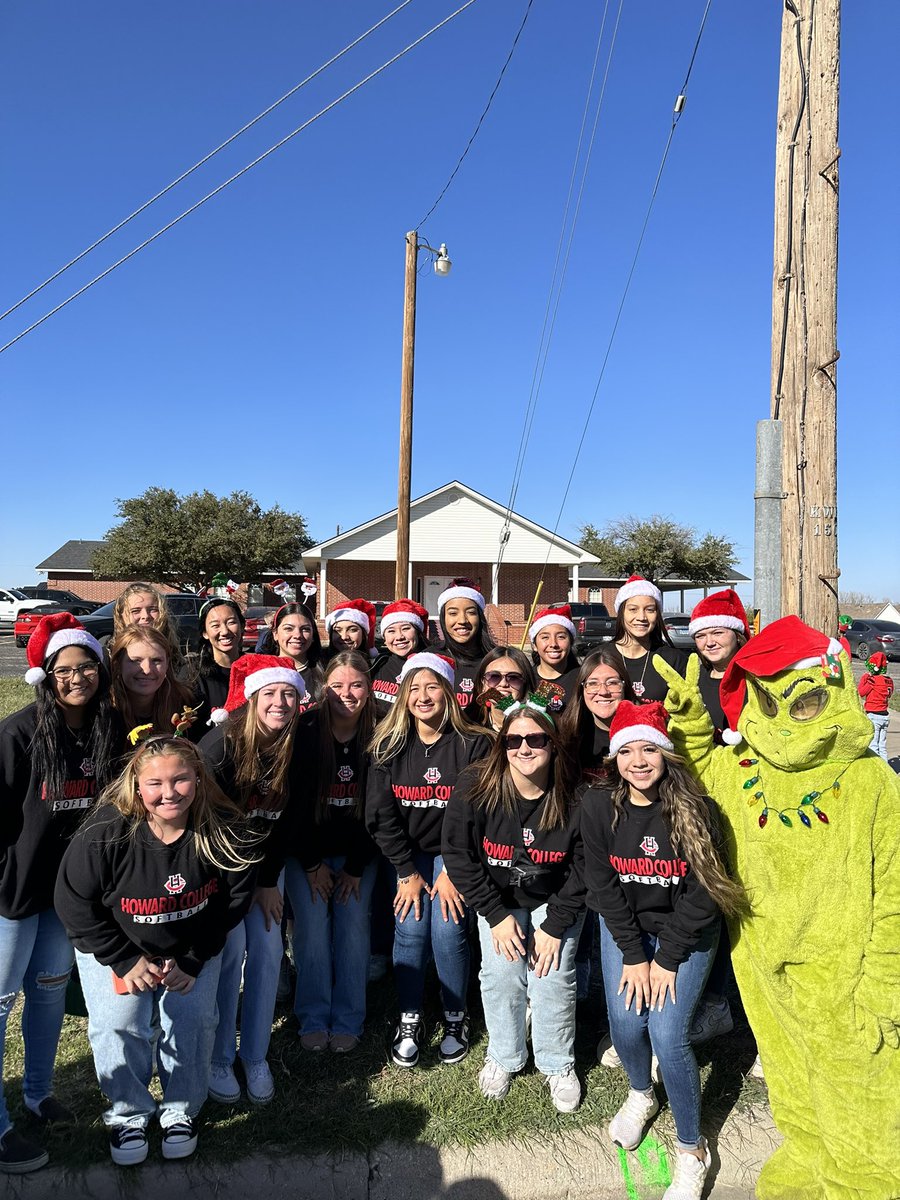 Getting ready for the Big Spring Christmas Parade 🎄
