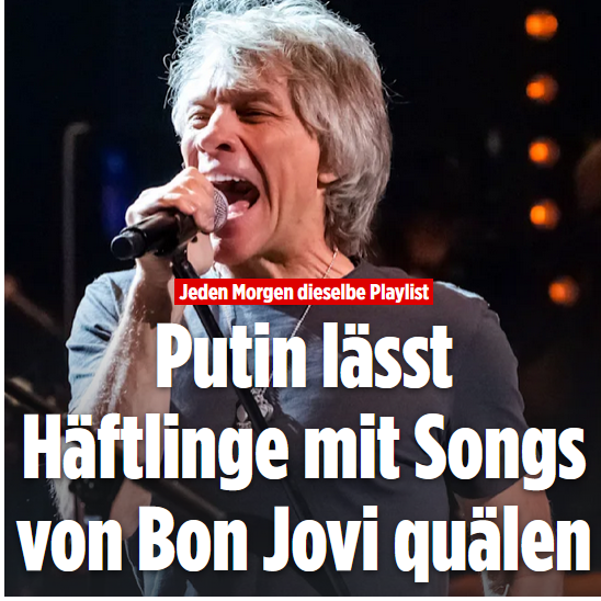 Was in Russland unter Folter läuft, heißt bei uns Hitradio Antenne.