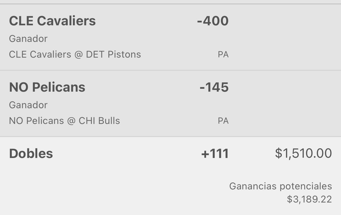 Money_Picks_'s tweet photo. Vamos con este pickstio. Parlay Doble #NBA https://t.co/Af1Q7E0vKj