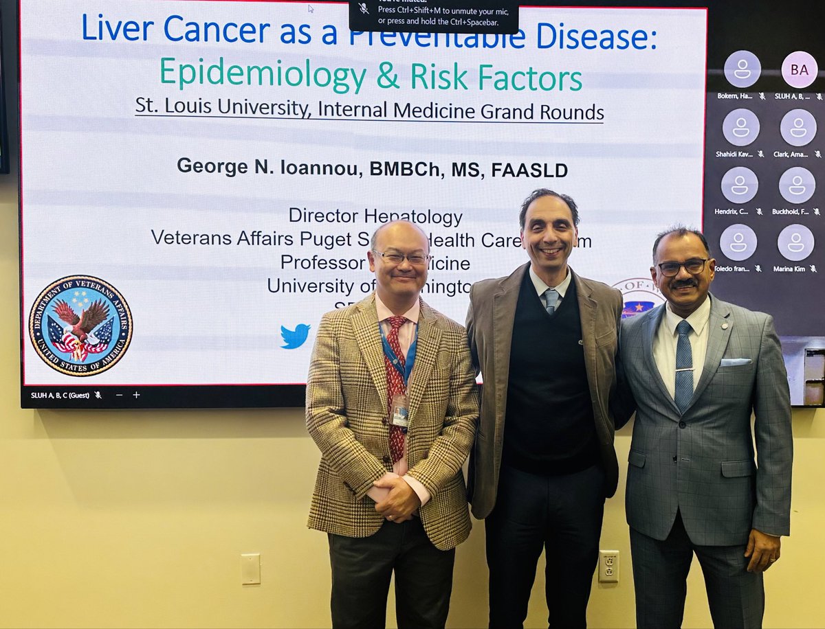 George Ioannou (@gnioannou) on Twitter photo Saying not goodbye but see you soon to my St Louis friends <a href="/SLUgastro/">SLU Gastroenterology & Hepatology</a> <a href="/slusom/">SLU Medicine</a>!
You are such an amazing group!!
So proud to be visiting professor and joining a very elite group of such visitors over the yrs! Saying not goodbye but see you soon to my St Louis friends <a href="/SLUgastro/">SLU Gastroenterology & Hepatology</a> <a href="/slusom/">SLU Medicine</a>!
You are such an amazing group!!
So proud to be visiting professor and joining a very elite group of such visitors over the yrs!