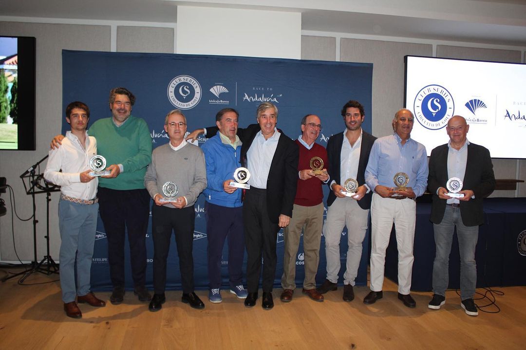 MijasCom's tweet photo. #Deportes | #Mijas

⛳️ Noventa y tres jugadores han participado hoy en la final de @clubseriesgolf , un circuito de golf que en cada una de sus seis ediciones ha contado con Mijas como destino para cerrar su competición.

#golf #circuitogolf https://t.co/e9p53nzcCD