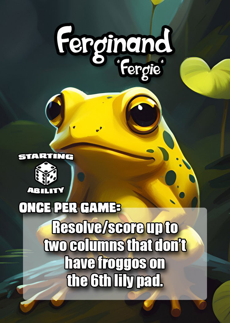 Froggos getting a makeover before ordering some #prototypes.  #gamedesign #SkyRaisins