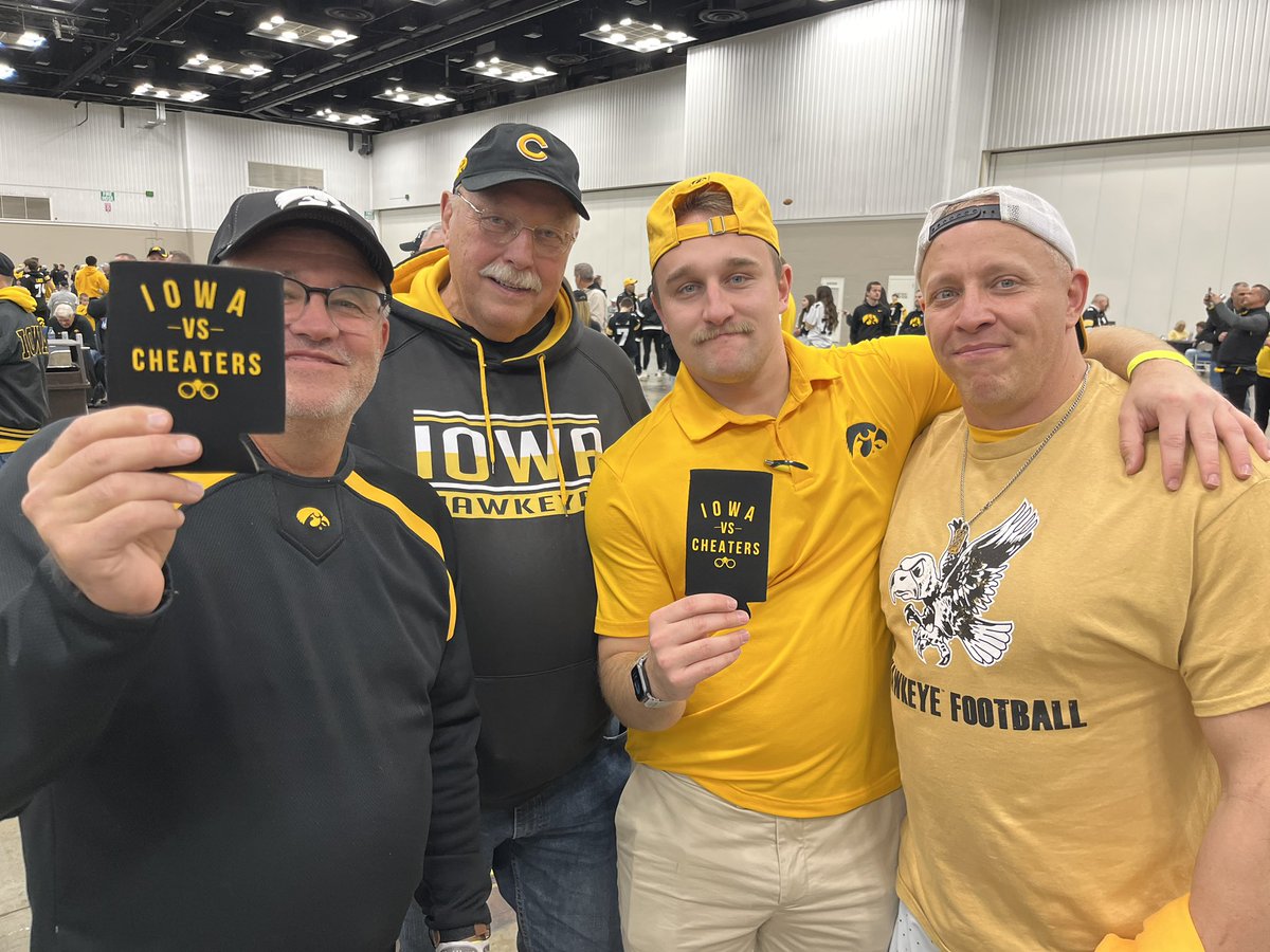 These #Hawkeyes from Des Moines point out who Iowa is playing today. <a href="/KCCINews/">KCCI News</a> <a href="/SEhrhardtKCCI/">Shannon Ehrhardt</a>