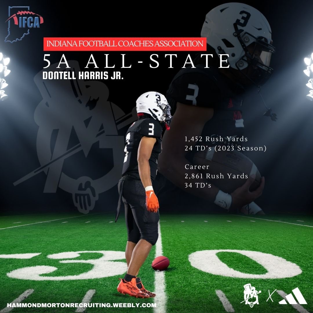 Congratulations to <a href="/dontell_jr/">Dontell Harris Jr</a> on his 5A All-State selection! #WAWG