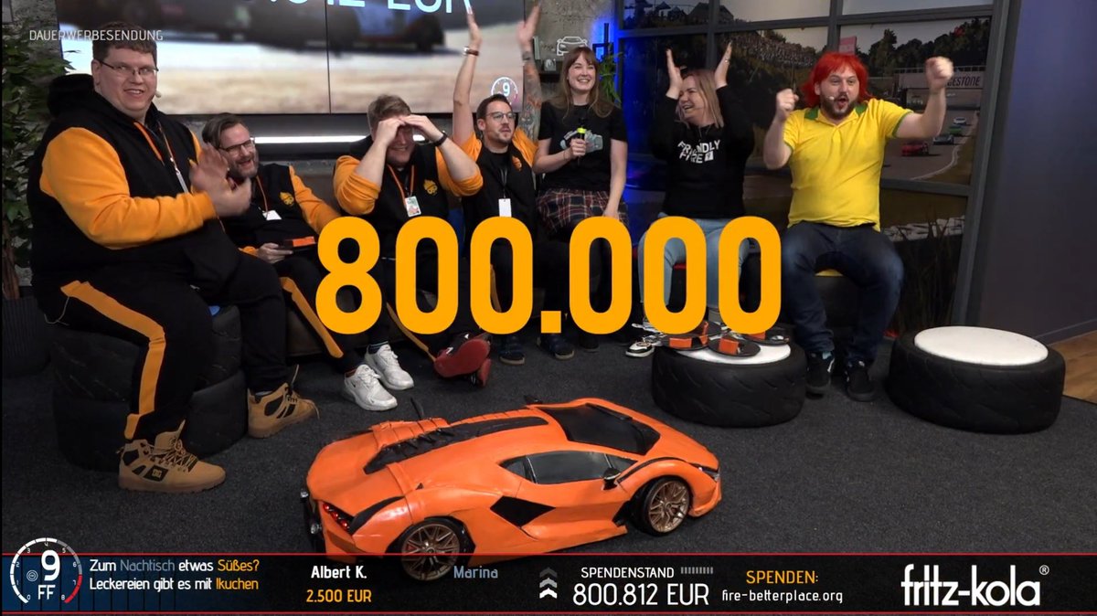 XnikxstaX's tweet photo. Von 750.000 ➡️ 800.000 in 5 Minuten…. Unglaublich 🎉🎉🎉 #FriendlyFire9 https://t.co/ywfmOaetX3
