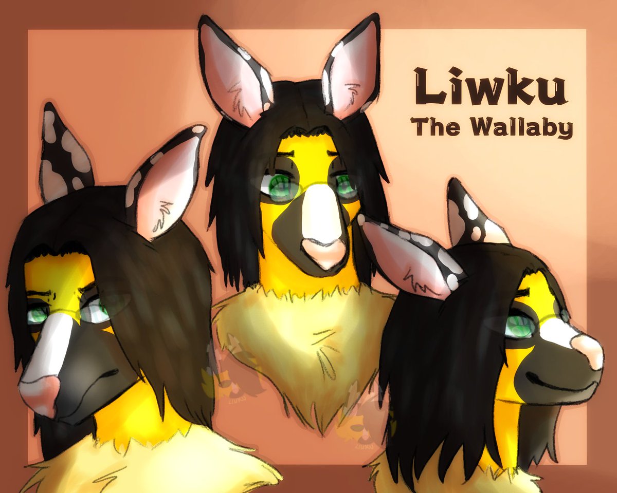 Liwku2's tweet photo. Liwku the wallaby

#wallaby #cute #furry #art #oc #digitalart #DigitalArtist https://t.co/KuoLjNoOez