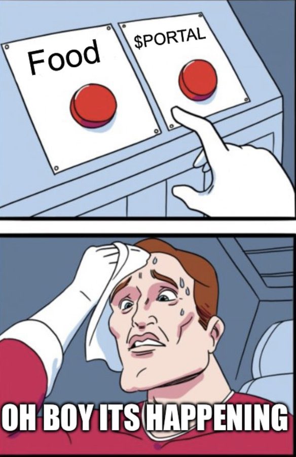 TemmyLannister_'s tweet image. I don&apos;t want food all I want is $Portal by @Portalcoin