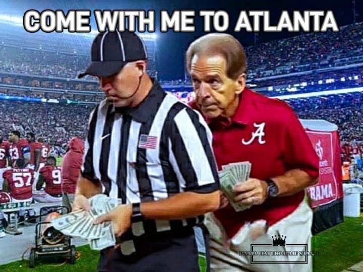 Dawgs cant beat the refs and Bama!!!