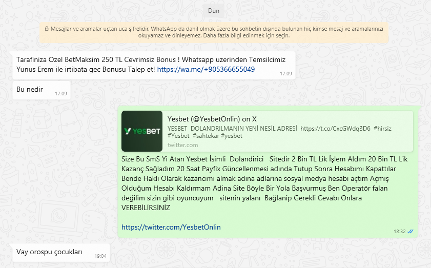 Yesbetbahis's tweet photo. Üye 2 Bin TL Lik İşlem Alır 20 Bin TL Lik Kazanç Sağlar #Yesbet İse 24 Saat Hesap Güncellenmesi Adinda Tutup Üyenin Hesabını Kapatir Üyede Haklı Olarak Site Adına Konular Acar Site  Üyeden Açmış Olduğu Hesaplarını Silmesini İster Silmeyince Numarasını Bahis Tatalarında Kullanır. https://t.co/5knyMU231v