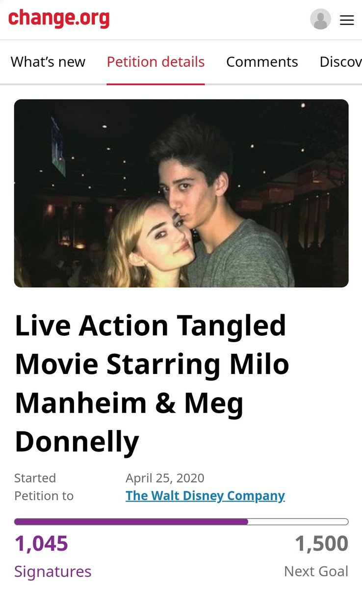 MegloinTangled's tweet photo. Fellow Meglo fans, 2023's almost over, and the campaign's still going slow, so let's keep it up and make the most of it at spreading the link to other fans who really want this dream to come true someday for Meg & Milo. ✊🏻🥹 #tangled #liveactiontangled #megdonnelly #milomanheim https://t.co/oBwZfKNHny